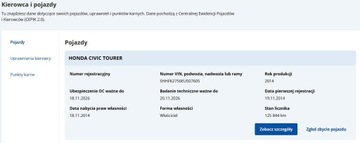 Honda Civic IX Tourer 1.8 i-VTEC 142KM 2014 HONDA CIVIC IX Tourer (FK) 1.8 i-VTEC | Salon Polska | Pierwszy właściciel, zdjęcie 11