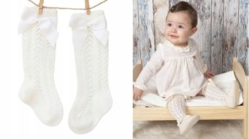 Гольфы из ТЮЛЯ с рюшами РОЗОВЫЕ 128-134-140-146