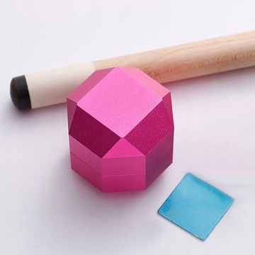 Мел для бильярдного кия, розовый,