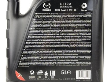 OE MAZDA ULTRA 5W30 5L + МАСЛЯНЫЙ ФИЛЬТР OP595/1