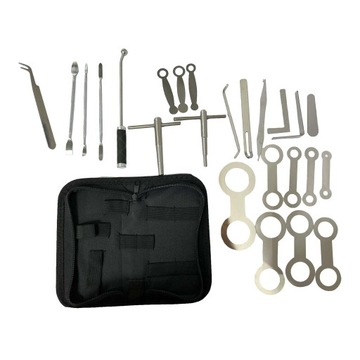 A set of tools for the maintenance of flat fi