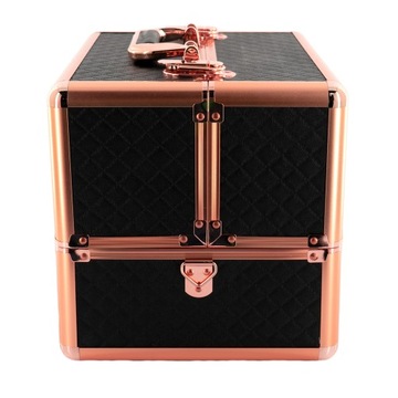 Косметичка СТЕГАНАЯ РОЗОВОЕ ЗОЛОТО для светильника