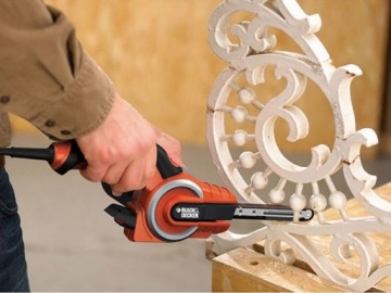 S22 BlackDecker KA902EK Электрическая ленточная напильник. 400 Вт