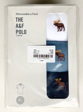 Abercrombie & Fitch 3 pack koszulka polo M pudełko