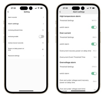 3-фазный двусторонний мощный счетчик 100A LCD Wi-Fi Tuya