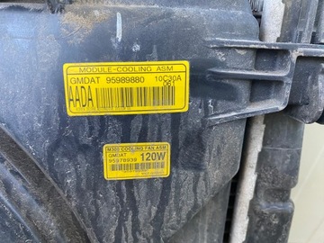 CHEVROLET SPARK M300 1.0 16V PAS CHLADIČ VENTILÁTOR