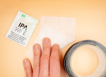 Лента противоскользящая R13 Желтая контрастная 50мм/18,3м Промышленное исполнение