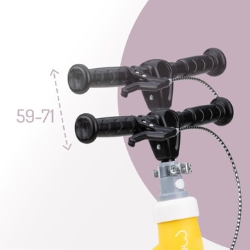 Трёхколесный самокат-балансир 2 в 1 — MoMi ELIOS YELLOW — СВЕТОДИОДНАЯ СВЕТОДИОДНАЯ ПОДСВЕТКА