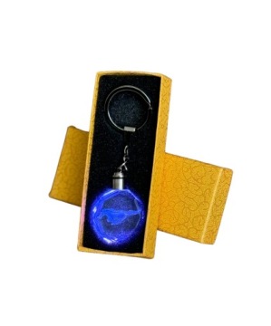 Ключ -ключ кольцо, светящиеся с помощью светодиода Mustang