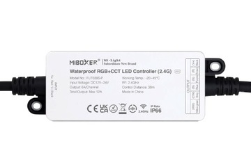 Sterownik Kontroler MIBOXER FUT039S-P RGB + CCT / 5 x 6A /12-24 VDC / IP66