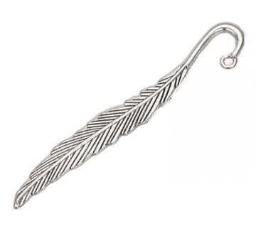 BAZA DO ROBIENIA ZAKŁADEK ZAKŁADKA DO KSIĄŻKI PIÓRKO PIÓRO 8 CM 1 SZT