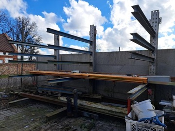 Консольная стойка из двутавров