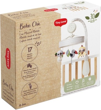 КРОШЕЧНАЯ ЛЮБОВНАЯ КАРУСЕЛЬ ДЛЯ КРОВАТИ БОХО ШИК МУЗЫКАЛЬНАЯ ШКАТУЛКА