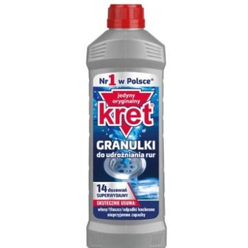 Kret granulki do udrożniania rur 560g