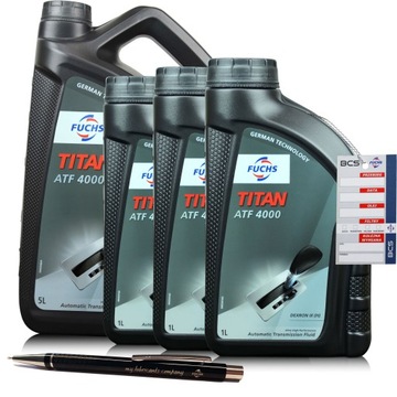 8 LITRÓW FUCHS TITAN ATF 4000 - OLEJ DO AUTOMATYCZNYCH SKRZYŃ BIEGÓW - 8L