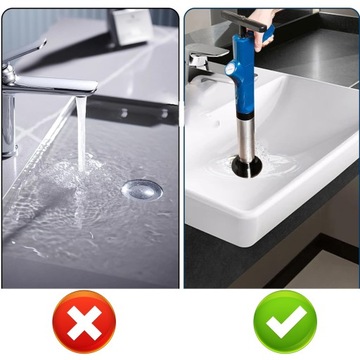 ODTYKACZ TOALET POMPA KONTROLNA DO UDRAŻNIANIA RUR KANALIZACJI