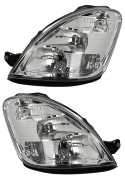 IVECO DAILY 2006-2011 KOMPLET REFLEKTORÓW LAMPY
