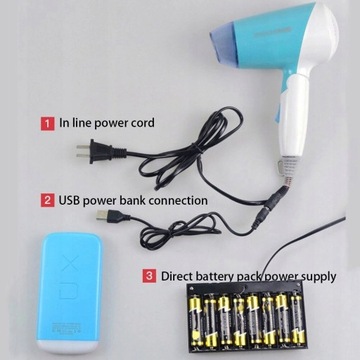 Портативный беспроводной фен.