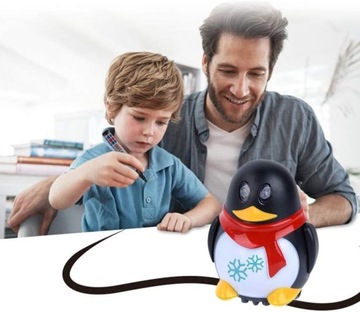 ПИНГВИН едет по трассе ИНДУКЦИЯ + ВОЛШЕБНАЯ РУЧКА