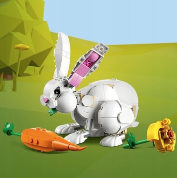 LEGO Creator 3в1 Белый кролик 31133