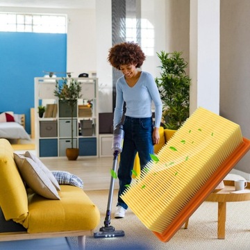 Фильтр для пылесоса Kärcher ЗАМЕНА KARCHER ДЛЯ AD2 3 4 AD 3.000 AD 3.200