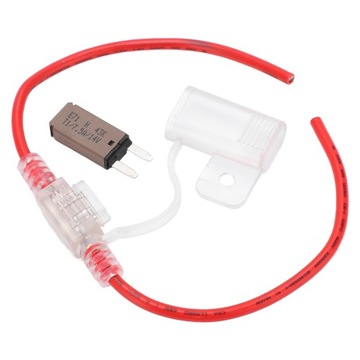 ДЕРЖАТЕЛЬ ПРЕДОХРАНИТЕЛЯ 12AWG ПРОЗРАЧНЫЙ