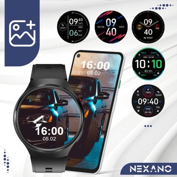 SMARTWATCH MĘSKI ZEGAREK MENU POLSKIE ROZMOWY ZDROWIE SMART WATCH SPORT PL