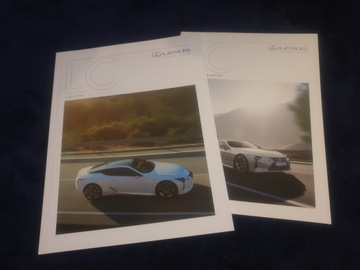 ----> Prospekt Lexus LC500 / LC500h - 01/2022 ! ! !