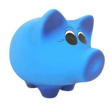 Копилка, синяя, большая, XL, детская