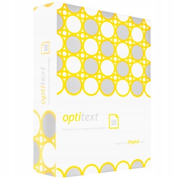 PAPIER A4 KSERO OPTITEXT KLASA C XERO DO DRUKARKI BIAŁY BIUROWY 1 RYZA