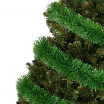 ŁAŃCUCH CHOINKOWY zielony 6m GIRLANDA ŚWIĄTECZNA NA CHOINKĘ XXL gruby 10cm