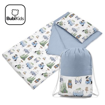 Спальный мешок дошкольника. Постельное белье для детского сада и детской, 145х75 см.