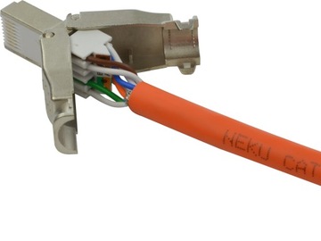 Разъем RJ45 8p8c кат.6а STP витая пара 50 шт.