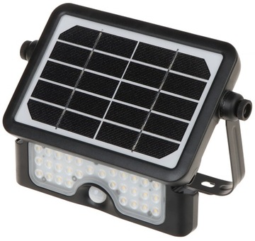 REFLEKTOR LAMPA SOLARNA LED 5 W Z CZUJNIKIEM RUCHU