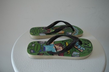 Шлепанцы Havaianas Minecraft (Mini Me) размер 33-34