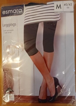 Legginsy damskie Esmara czarne, roz. M - 40/42