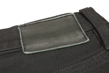 Calvin Klein L - Długie czarne spodnie uniwersalne