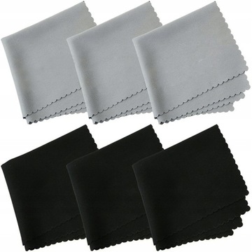 Czarny 10 szt. Magic Fiber Premium Ściereczki z