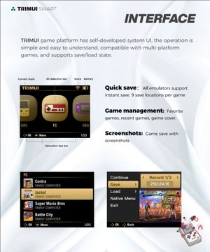 Умная портативная игровая консоль Trimui