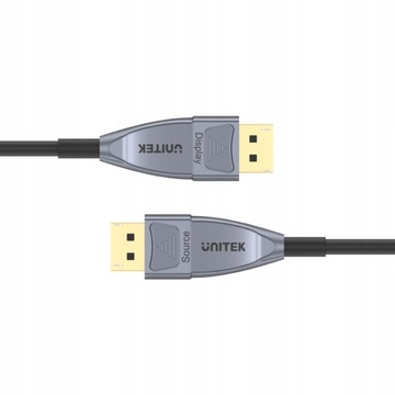 Оптический кабель Unitek DisplayPort 1.4 AOC 8K, 5 м