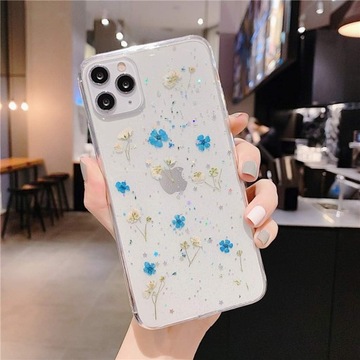 Plecki Etui Case iPhone Xr Suszone kwiaty