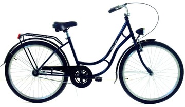Женский 26-скоростной городской велосипед + подарочная корзина