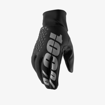 100 PROCENT RĘKAWICE ZIMOWE CROSS/ENDURO MODEL HYDROMATIC BRISKER BLACK (WO
