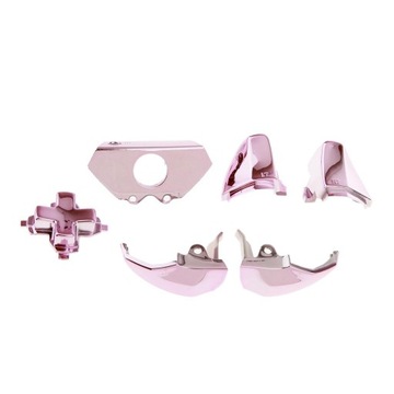 Набор из 18 сменных кнопок контроллера розового цвета