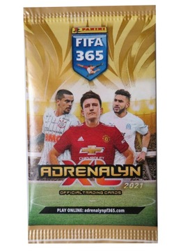 PANINI FIFA 365 2021MINI PUSZKA 6 SASZETEK + LIMITED - KARTY PIŁKARSKIE