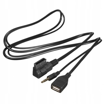 КАБЕЛЬ MMI USB AUX РАЗЪЕМ AMI MDI AUDI VW SKODA