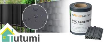 СЕРАЯ ЛЕНТА ДЛЯ ЗАБОРА 19 АНТРАЦИТОВАЯ ЛЕНТА ДЛЯ ПАНЕЛИ ЗАБОРА 35 м