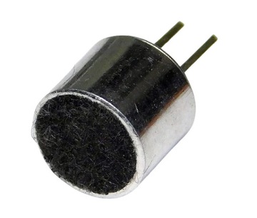 Mikrofon elektretowy pojemnościowy 6mm x 6mm 2,2kom 16kHz [0L1] cena 2 szt