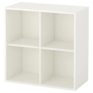 SZAFKA EKET 4 PRZEGRODY BIAŁY KOLOR 70x35x70 CM