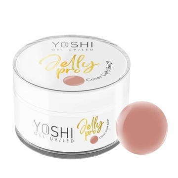 YOSHI Żel budujący Jelly PRO Cover Light Beige 15ml